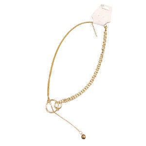 Collar paulette de acerodorado