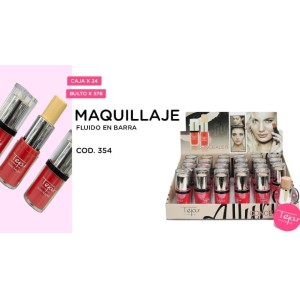 Maquillaje fluido en barra