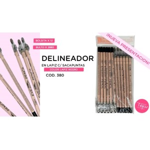 Delineador lapiz/sacapuntas