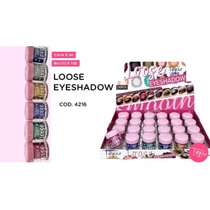 Loose eyeshadow