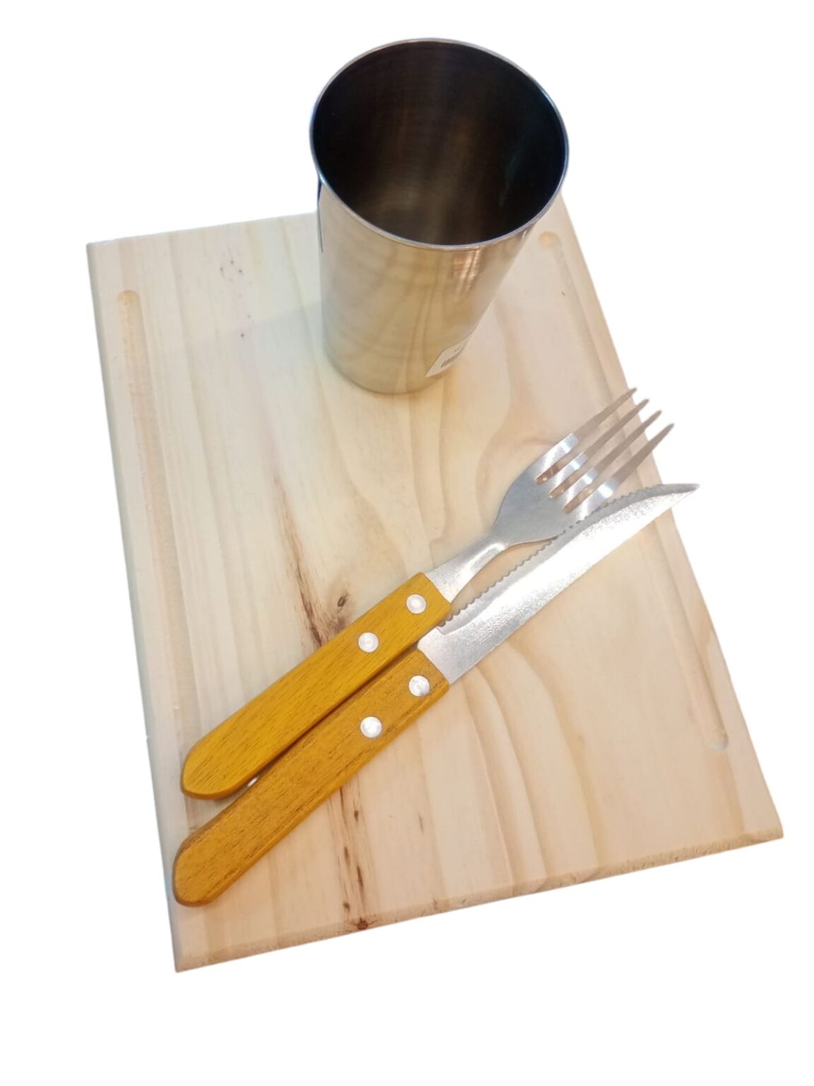 Set de asado con vaso - Imagen 2
