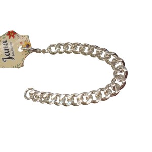 pulcera grumet char en acero blanco