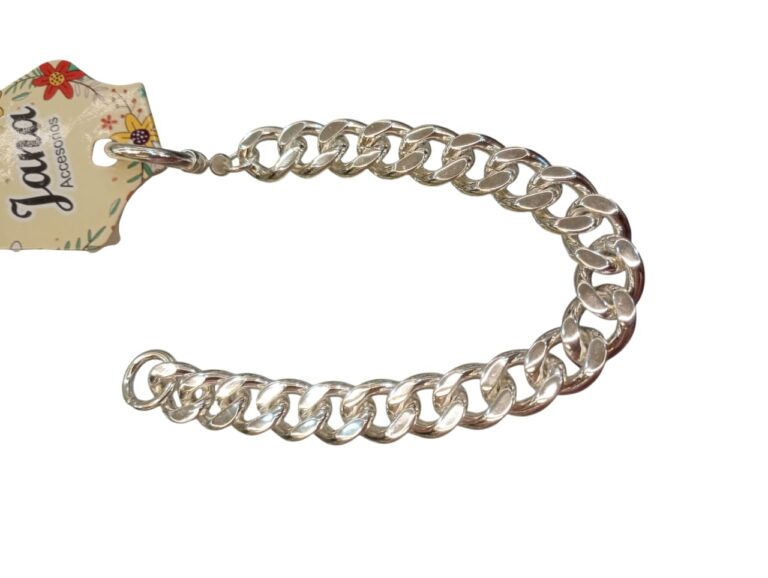 pulcera grumet char en acero blanco