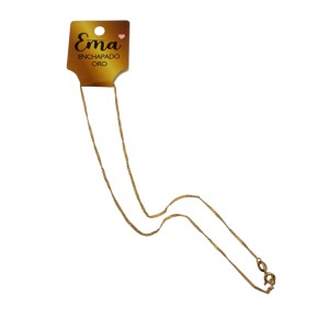 Collar enchapado en oro