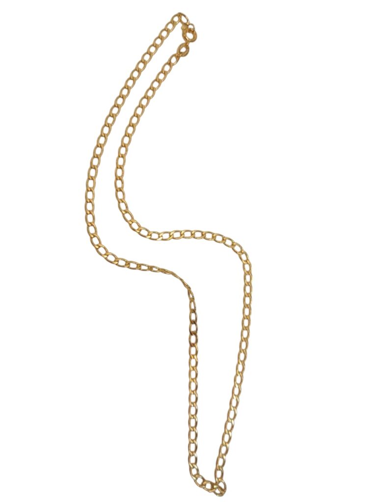 Cadena enchapado en oro