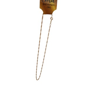 Collar enchapado en oro