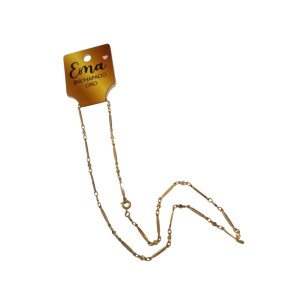 Collar enchapado en oro