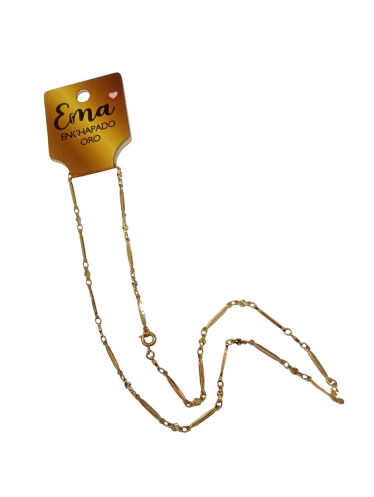 Collar enchapado en oro