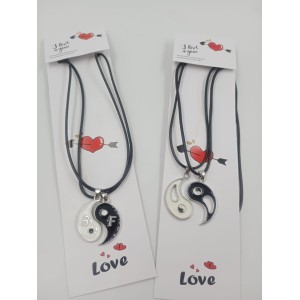 Collares para compartir del ying yang
