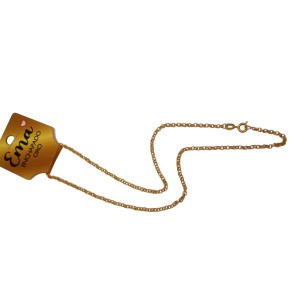 Cadena enchapada en oro