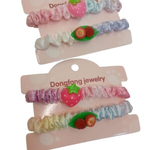 SET COLINES X2 APLIQUES FRUTAL