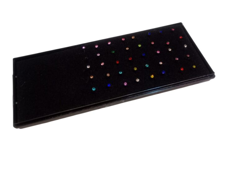Piercing stras de colores para la nariz