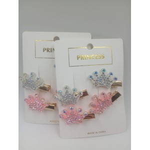 TRABAS PICO CORONA CON STRAS