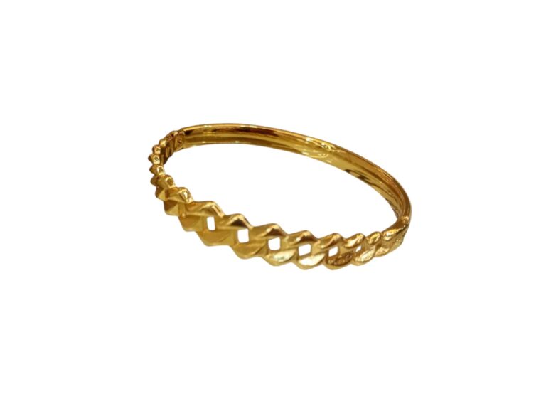 Esclavas en acero dorado - Imagen 3