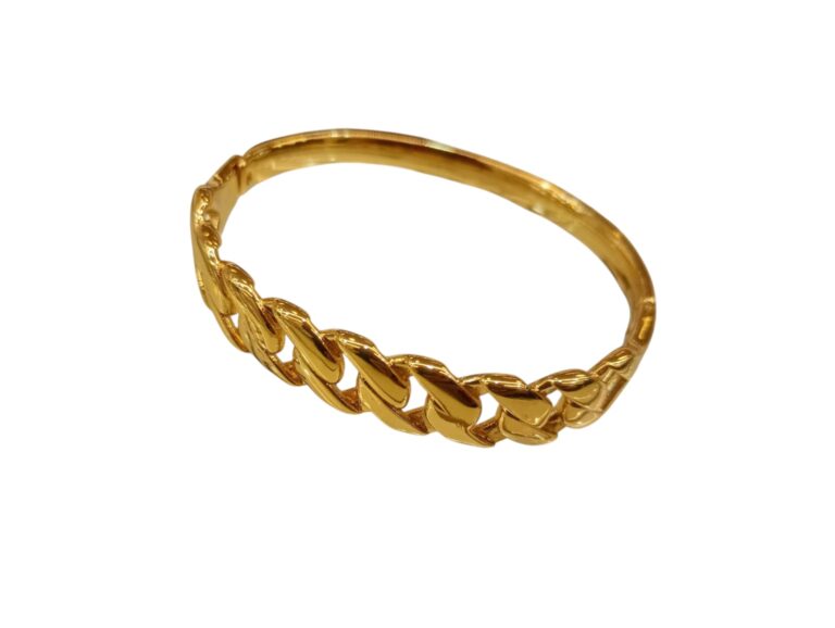 Esclavas en acero dorado - Imagen 8