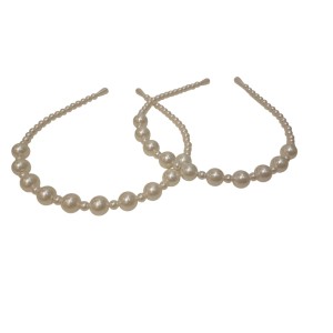 Vincha con perlas