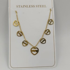 CADENA DIJE CORAZON A.D