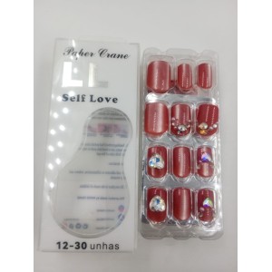 CAJA DE UÑAS POSTIZAS X24 UNIDADES