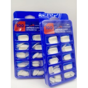 CAJA DE UÑAS POSTIZAS X100 UNIDADES