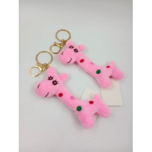 LLAVEROS DE PLUSH JIRAFA