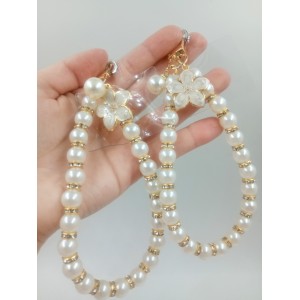 CORREA PARA CULULAR DE PERLAS ESTILO PULSERA