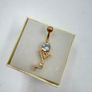 PIERCING OMBLIGO A.D C/ STRASS