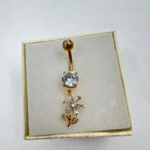 PIERCING OMBLIGO A.D FLOR