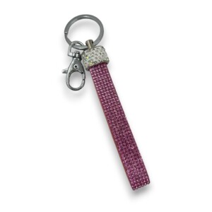 LLAVERO STRAS ROSADO ES25441