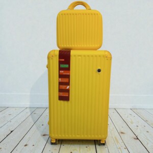 SET VALIJA + MALETIN AMARILLA