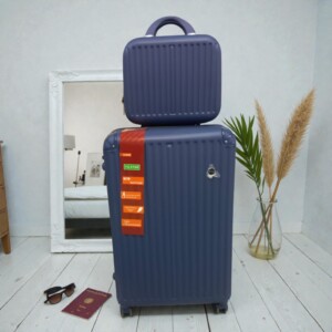 SET VALIJA + MALETIN AZUL