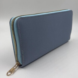 BILLETERA 1 CIERRE LISA CELESTE