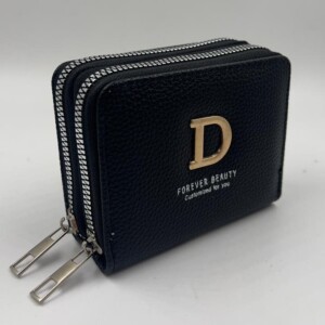 BILLETERA DOBLE NEGRA