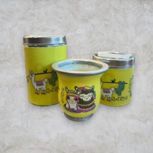 SET X3 LLAMA AMARILLO