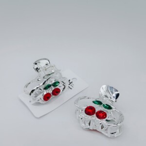 BROCHE PLATEADO X 12