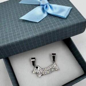 DIJE ACERO PERRITO SALCHICHA