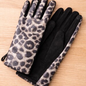 GUANTE DAMA ANIMAL PRINT IMPORTADO