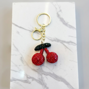 LLAVERO CEREZA STRASS