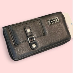 BILLETERA DOBLE CIERRE AMAYRA NEGRO