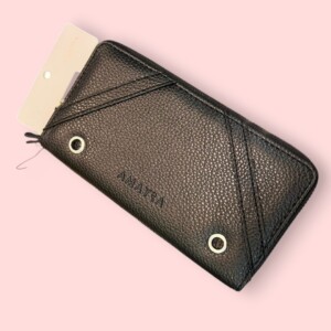 BILLETERA DOBLE CIERRE AMAYRA NEGRO