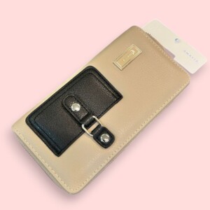 BILLETERA DOBLE CIERRE AMAYRA CAMEL