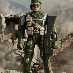 SOLDADO CON ARMA