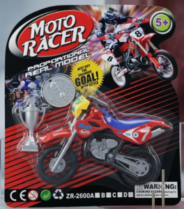 MOTO RACER+COPA INFANTIL