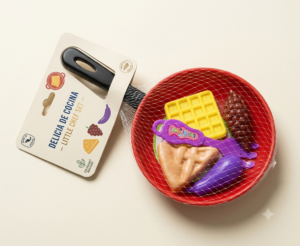 SARTEN CON COMIDA Y UTENSILIOS