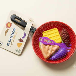 SARTEN CON COMIDA Y UTENSILIOS