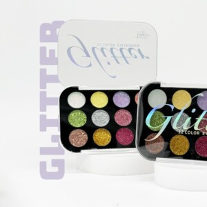 PALETA DE GLITTER X12 COLORES