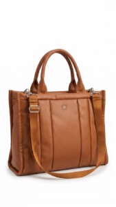 BOLSO TOTE ACOLCHADO MARRON AMAYRA