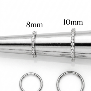 SIN FIN CON BISAGRA CONTORNO DE STRASS