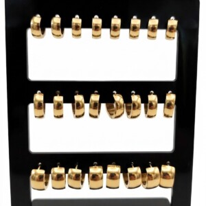 ARO CUBANO ACERO DORADO X 12