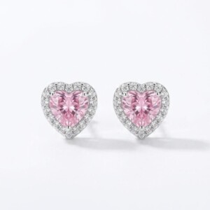 ARO CORAZON C/STRASS ACERO BLANCO